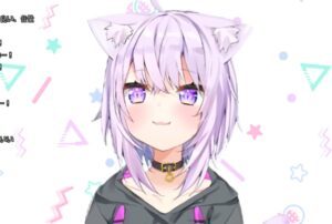 猫又おかゆの前世(中の人)はイカスミ系女子!由縁ミナとは別人!顔画像あり