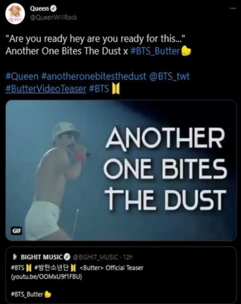 BTSバターについてQUEEN