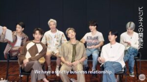 BTSは仲悪い？RM「仲良しなんてありえないこれはビジネス」と言い切る