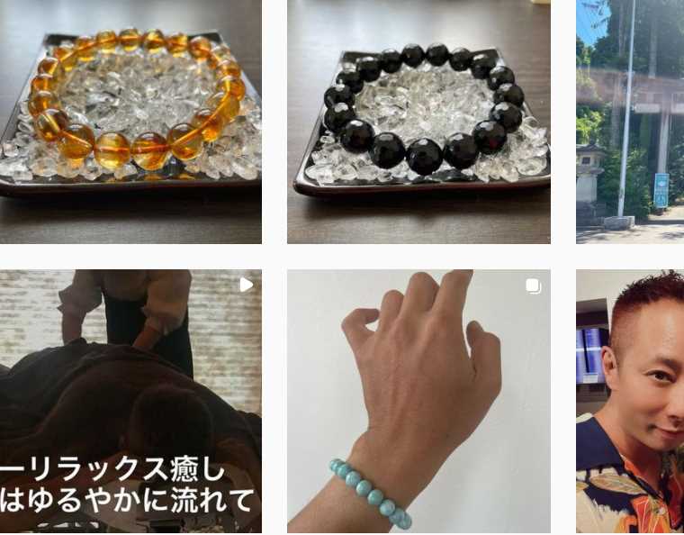 いしだ壱成、飯村貴子と離婚後のInstagramがパワーストーンばかりになる