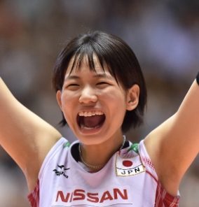 石川祐希の歴代彼女?:古賀紗理那